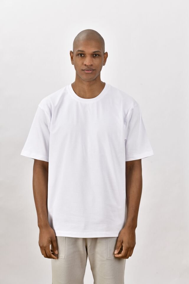 Estado Originals Oversize Tişört Beyaz