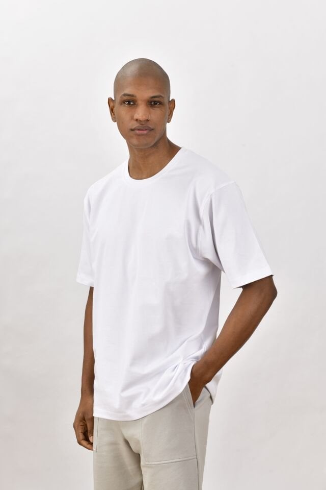 Estado Originals Oversize Tişört Beyaz