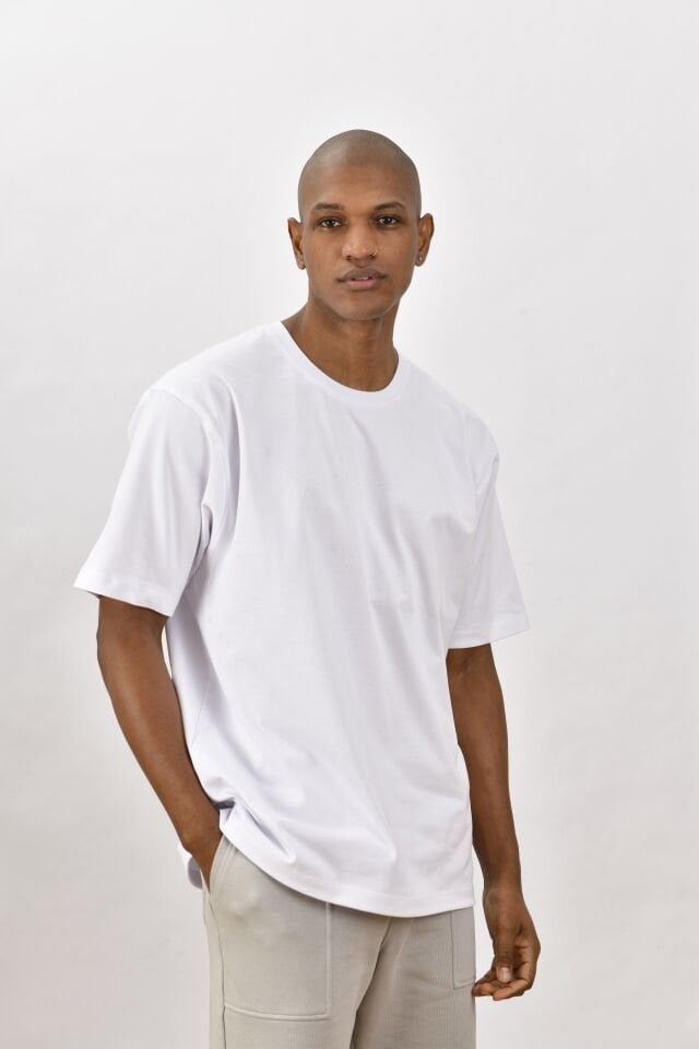 Estado Originals Oversize Tişört Beyaz