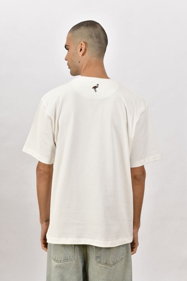 Estado Originals Oversize Tişört Ekru