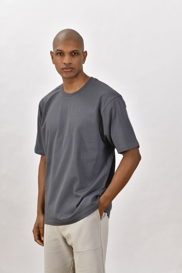 Estado Originals Oversize Tişört Füme