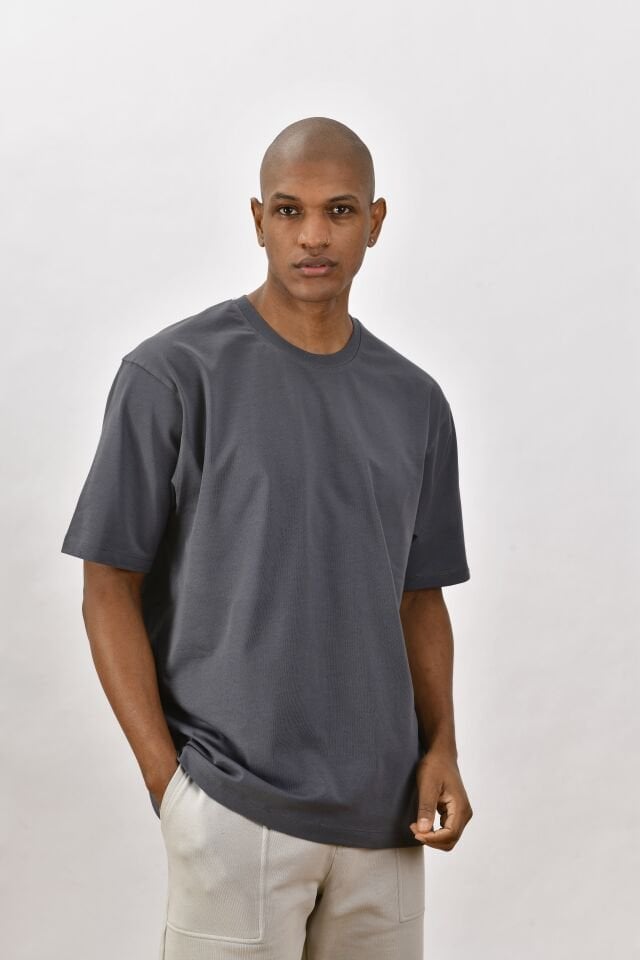 Estado Originals Oversize Tişört Füme