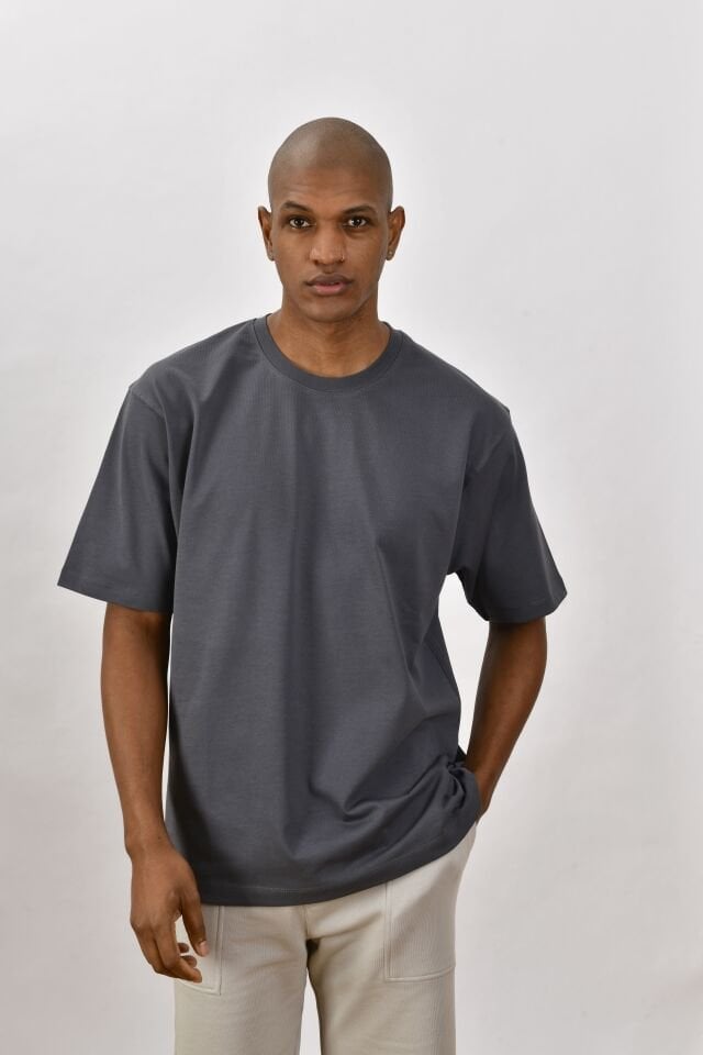 Estado Originals Oversize Tişört Füme