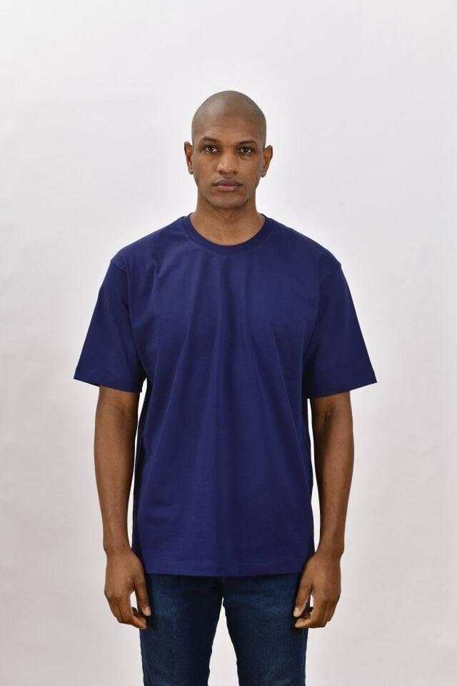 Estado Originals Oversize Tişört Okyanus Lacivert
