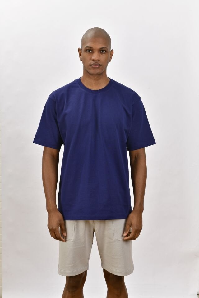 Estado Originals Oversize Tişört Okyanus Lacivert
