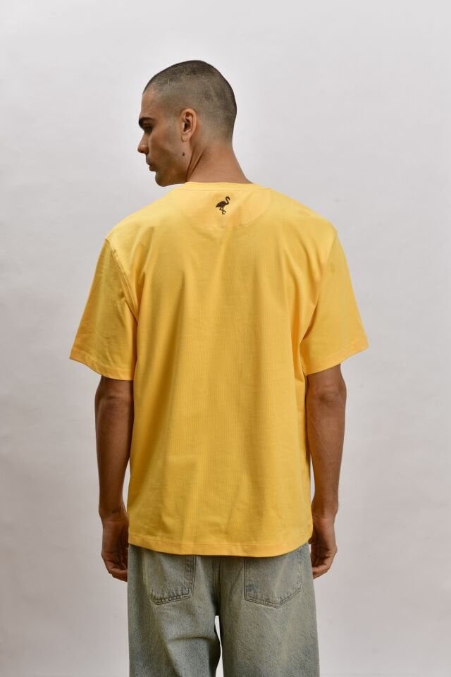 Estado Originals Oversize Tişört Pastel Sarı