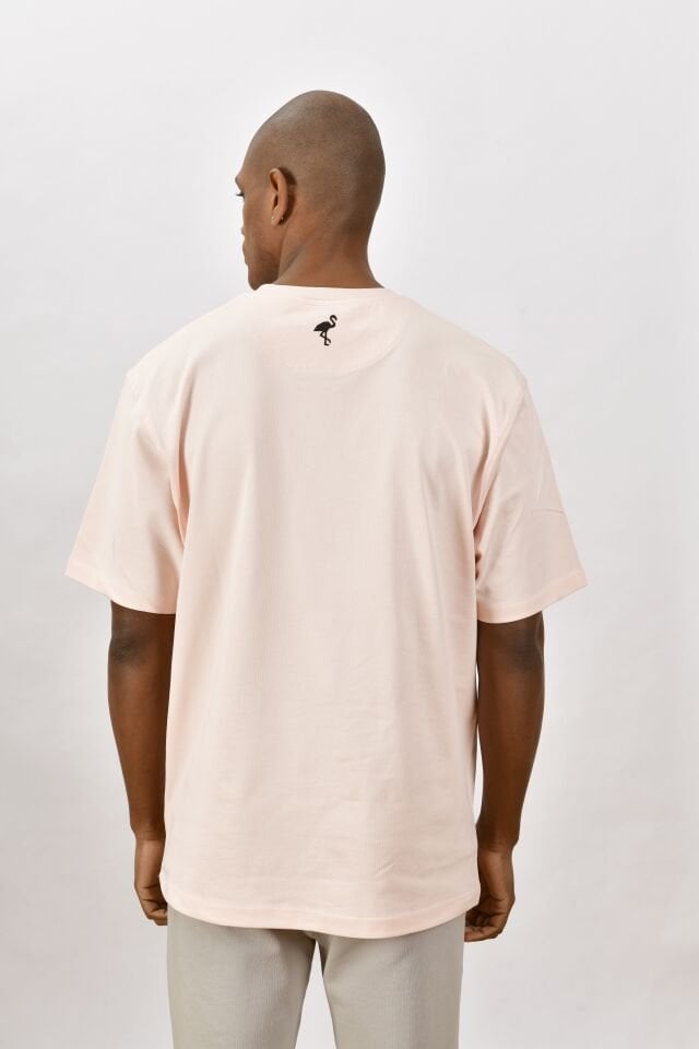 Estado Originals Oversize Tişört Pudra Pembe