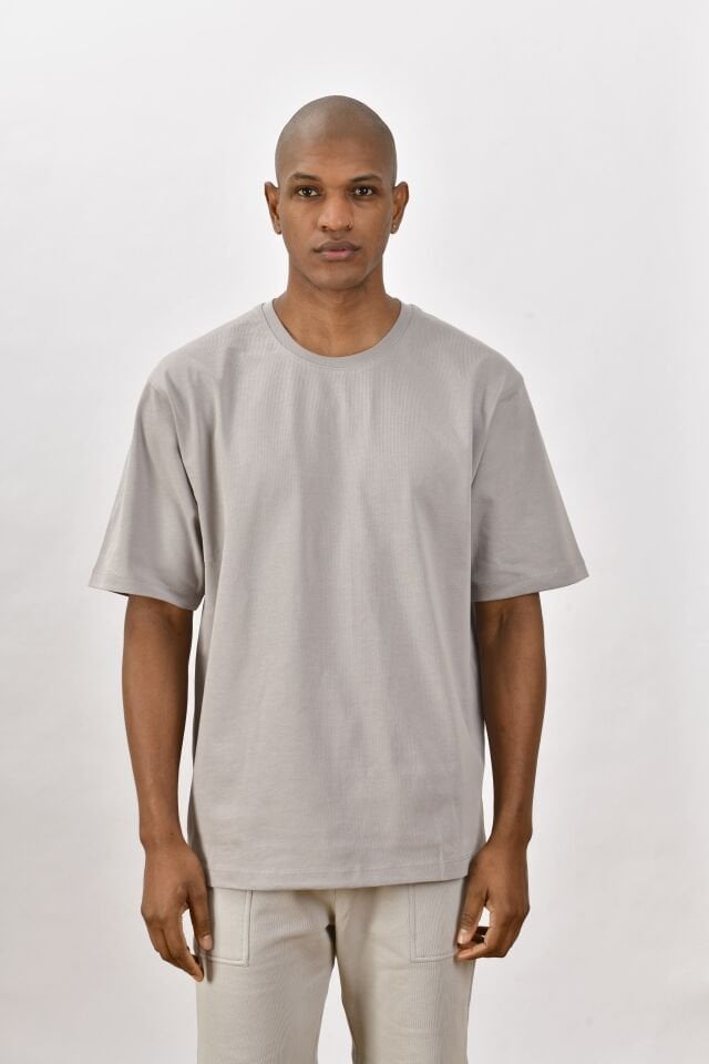 Estado Originals Oversize Tişört Taş Gri