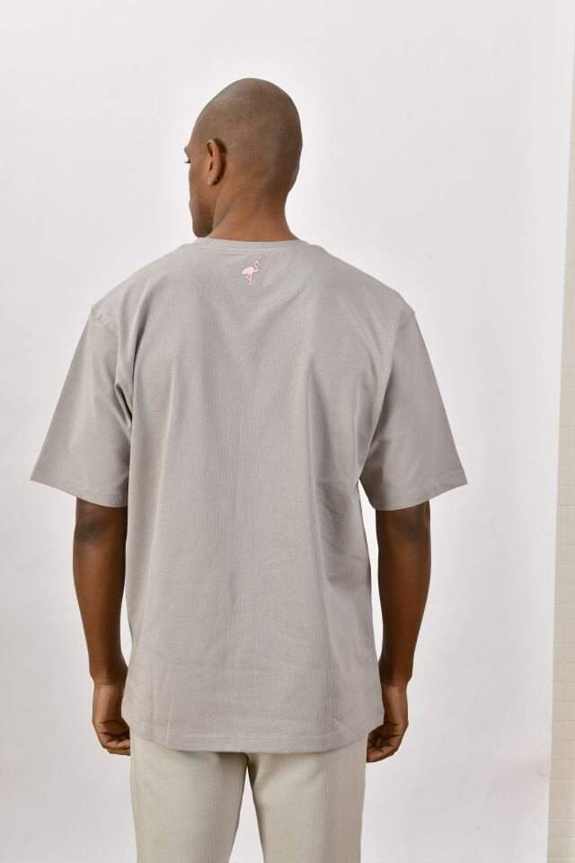Estado Originals Oversize Tişört Taş Gri