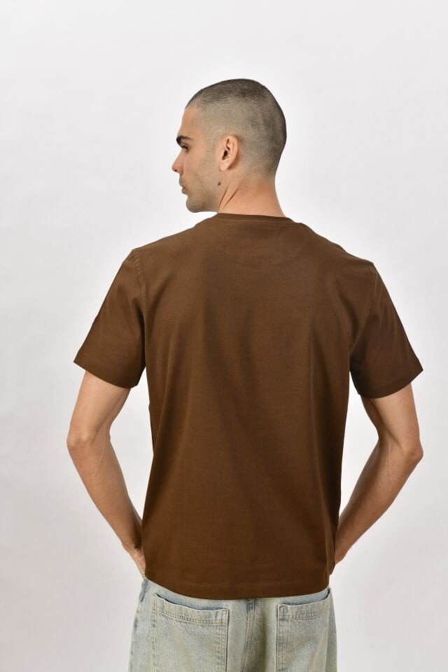 Estado Originals Regular Tişört Kahverengi