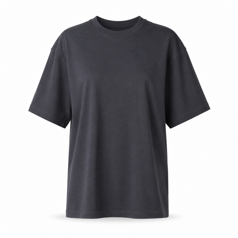 Estado Originals Asian Sunset Oversize Tişört Füme